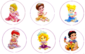 Disque Azyme Pour Cupcake Princesses Disney Bebe