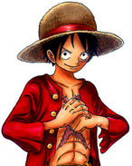 One Piece Luffy Decoupe En Azyme