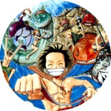 One Piece Luffy Décoration de gâteau comestible disque Azyme Sucre  personnalisé