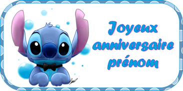 Muryopngjpza4vx Disney Joyeux Anniversaire Stitch 2618